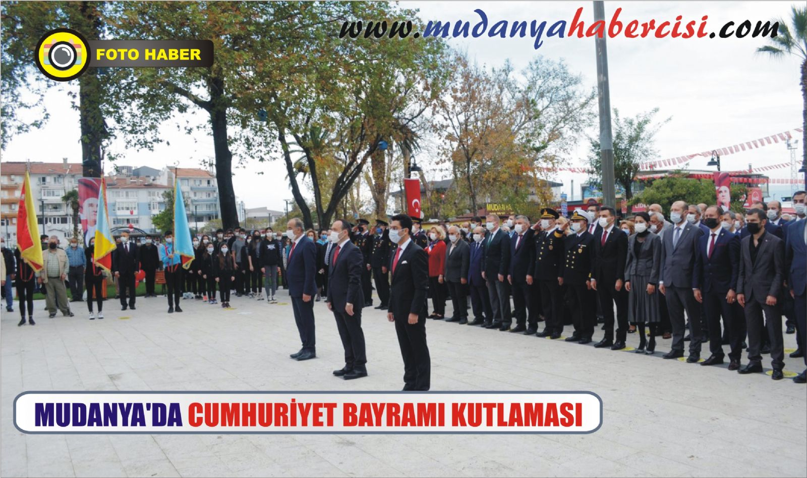 MUDANYA'DA CUMHURYET BAYRAMI KUTLAMASI